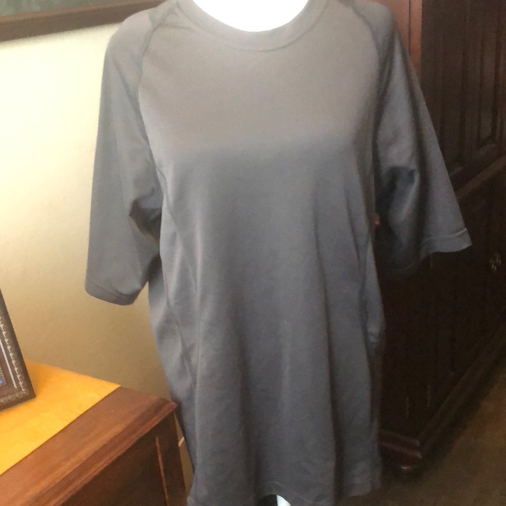 Men’s bcg Gray Short Sleeve Tee Classic Crew Neck